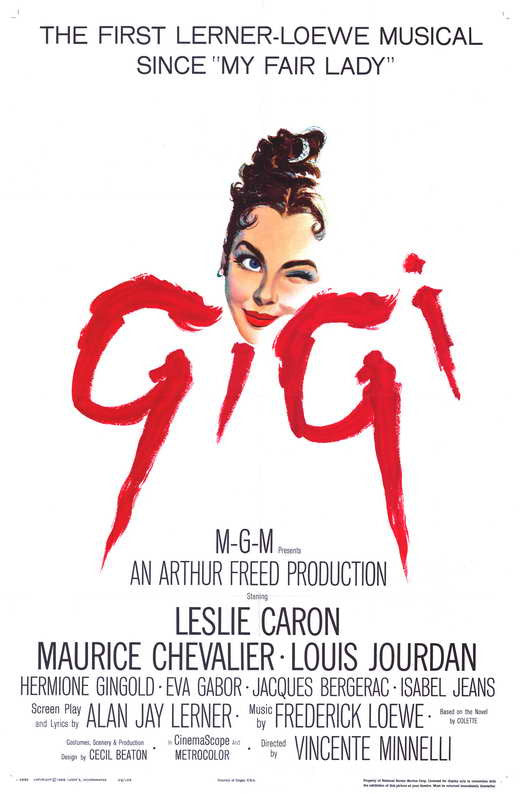 Gigi Movie Poster Print (11x17) | Posterazzi