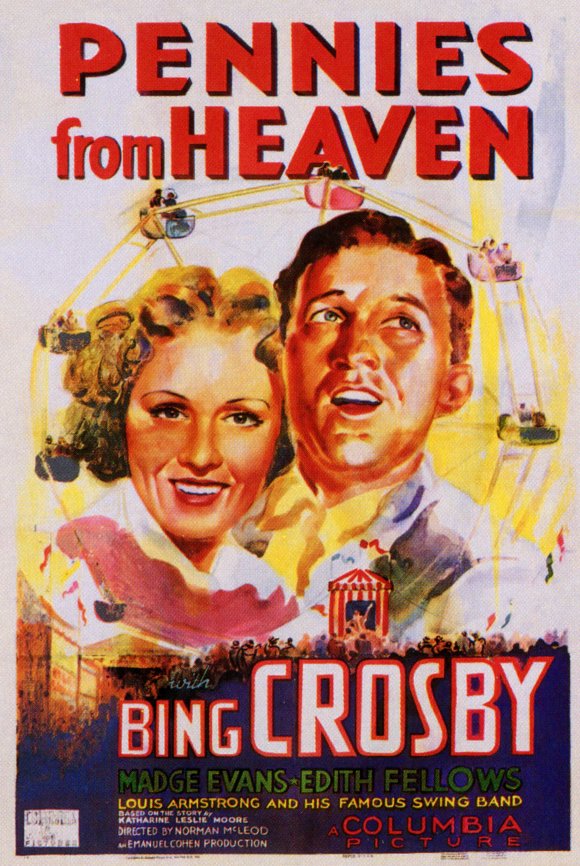 Pennies from Heaven Movie Poster Print showcasing classic cinema art.