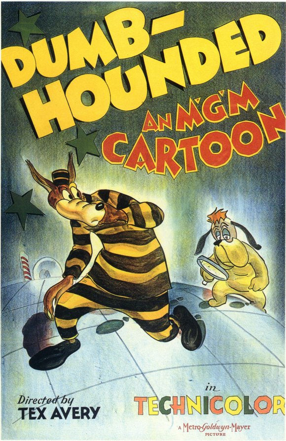 Dumb-Hounded Movie Poster Print showcasing classic cinema art.
