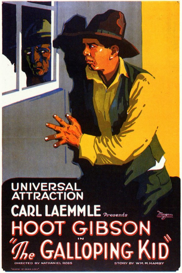 The Galloping Kid Movie Poster Print showcasing classic cinema art.