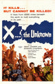 X the Unknown Movie Poster Print showcasing dramatic visuals.