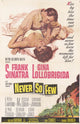 Never So Few Movie Poster Print showcasing classic film imagery.