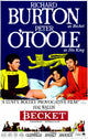 Becket Movie Poster Print featuring dramatic imagery.