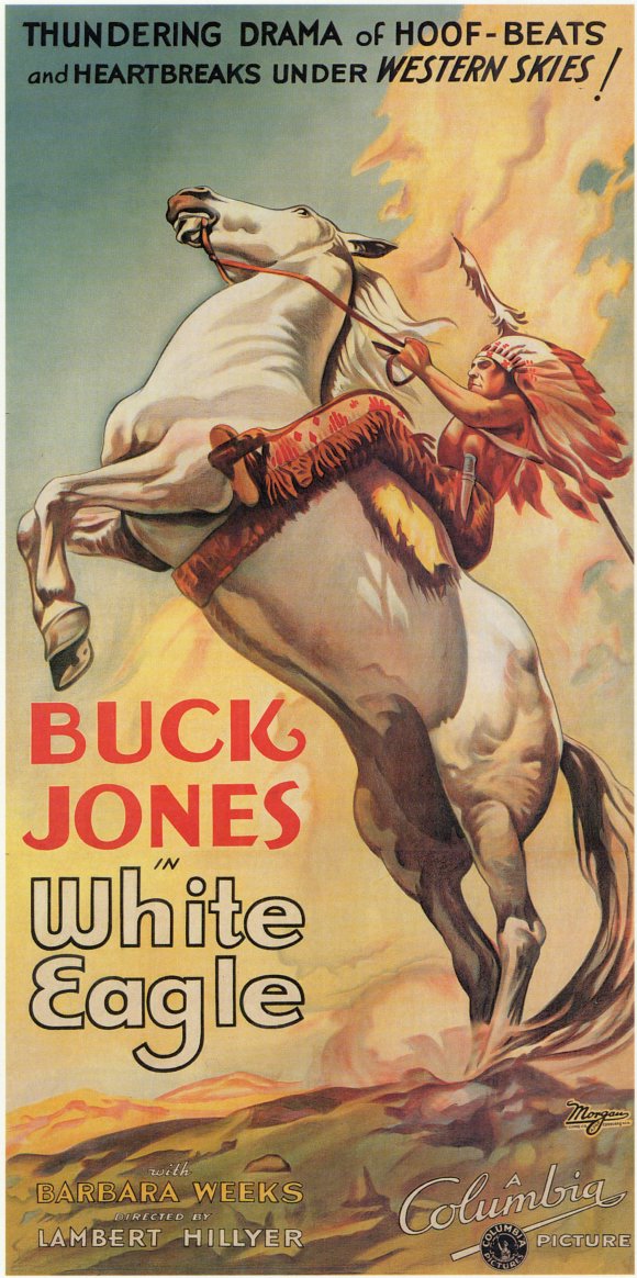 White Eagle Movie Poster Print showcasing cinematic art