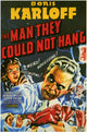 The Man They Could Not Hang Movie Poster Print showcasing classic cinema art.