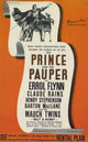 The Prince and the Pauper Movie Poster Print showcasing classic storytelling