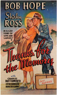Thanks for the Memory Movie Poster Print on premium paper.