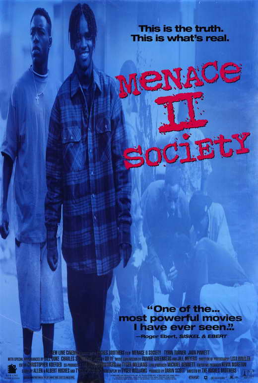 Menace II Society Movie Poster Print showcasing iconic film imagery.