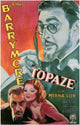 Topaze Movie Poster Print showcasing vibrant colors and film details.