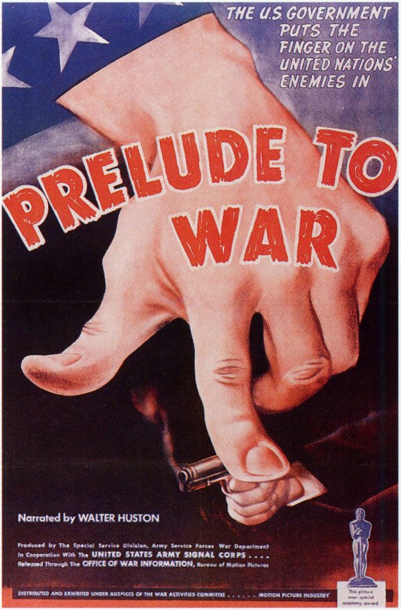 Prelude to War Movie Poster Print showcasing cinematic anticipation.