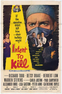 Intent To Kill Movie Poster Print showcasing cinematic art.