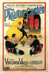 The Pleasure Garden Movie Poster Print showcasing cinematic art
