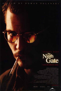 The Ninth Gate Movie Poster Print featuring dark and mysterious imagery.