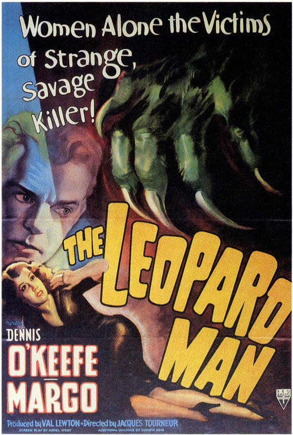 The Leopard Man Movie Poster Print - Classic Horror Artwork
