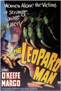 The Leopard Man Movie Poster Print - Classic Horror Artwork