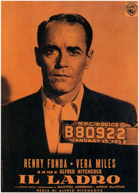 The Wrong Man Movie Poster Print featuring dramatic imagery.