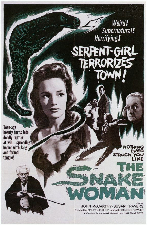 The Snake Woman Movie Poster Print (11 x 17) - Pop Culture Graphics