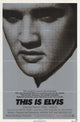 This Is Elvis movie poster print featuring vibrant colors and iconic imagery of Elvis Presley.