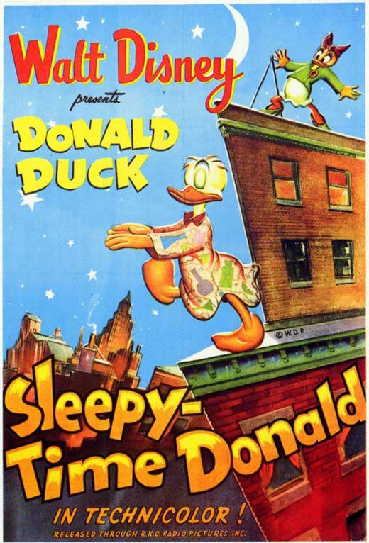 Sleepy Time Donald Movie Poster Print (11 x 17)