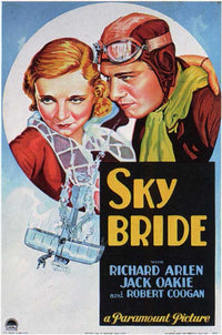 Sky Bride Movie Poster Print featuring vibrant colors and cinematic essence