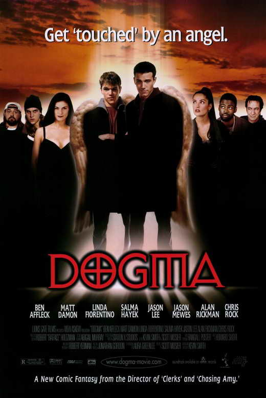 Dogma Movie Poster Print featuring iconic imagery from the film.