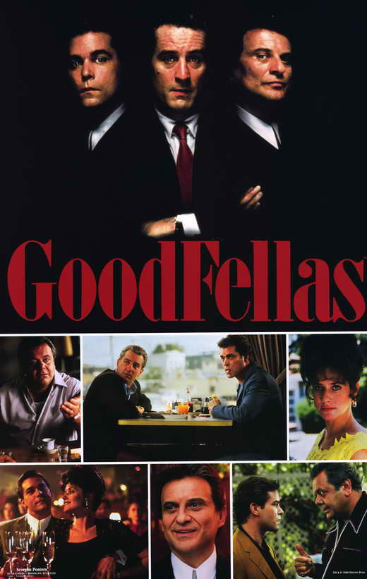 Goodfellas Movie Poster Print (11x17) - Item #MOVAD8851