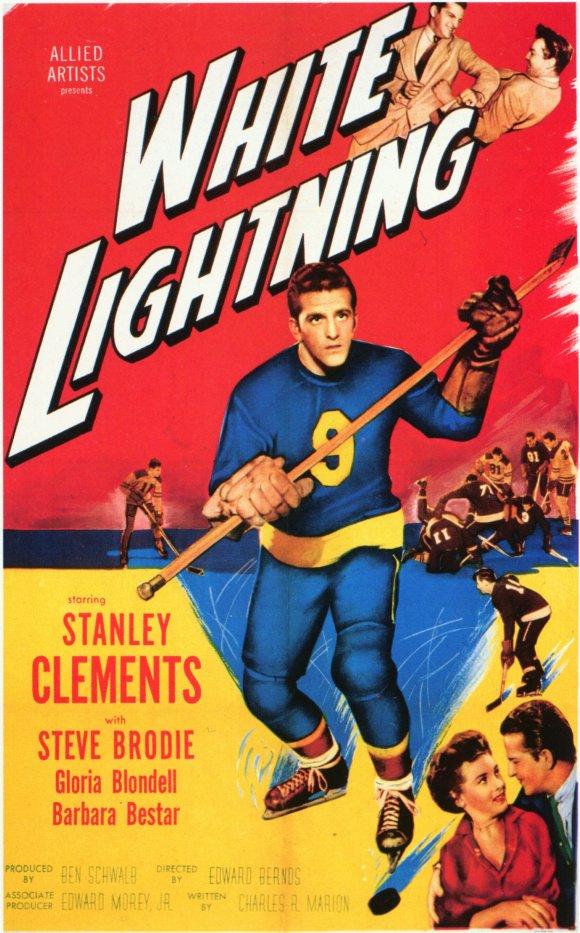 White Lightning Movie Poster Print showcasing film excitement