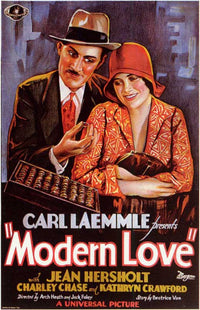 Modern Love Movie Poster Print showcasing love and relationships.