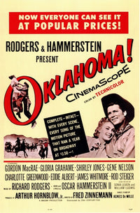 Oklahoma Movie Poster Print 11x17 for theater decor