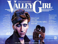 Valley Girl Movie Poster Print showcasing vibrant 80s film art.