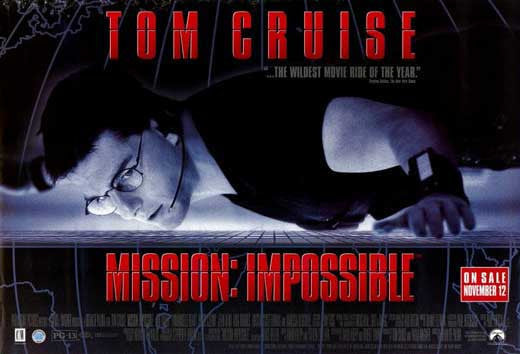 Mission: Impossible Movie Poster Print (11x17)