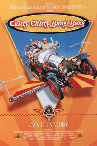 Chitty Chitty Bang Bang Movie Poster Print showcasing whimsical art.