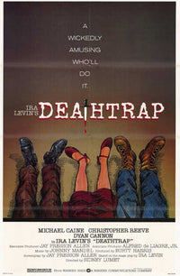 Deathtrap Movie Poster Print showcasing suspenseful cinematic art