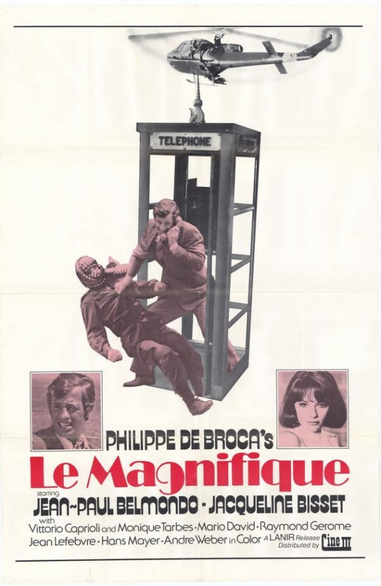 Le Magnifique Movie Poster Print showcasing vibrant imagery.