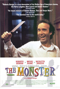 The Monster Movie Poster Print featuring classic horror art.