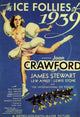 Ice Follies of 1939 Movie Poster Print showcasing vintage ice skating show.