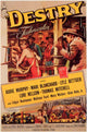 Destry Movie Poster Print showcasing classic film art.