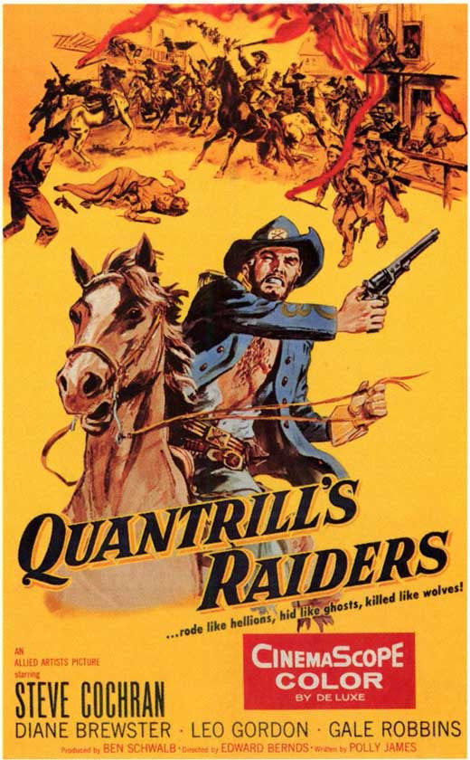 Quantrill's Raiders Movie Poster Print (11x17)