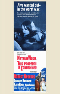 This Property Is Condemned Movie Poster Print showcasing classic cinema art.