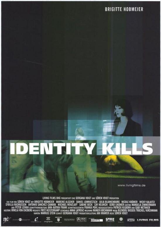 Identity Kills Movie Poster featuring dramatic artwork