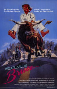 They Still Call Me Bruce movie poster print featuring vibrant design.