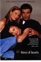 Three of Hearts Movie Poster Print showcasing captivating design.