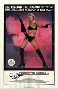 Too Hot to Handle Movie Poster Print showcasing vibrant colors and cinematic artwork.