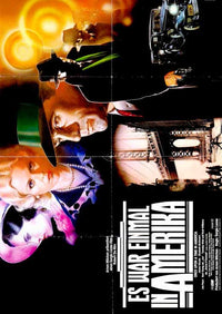Once Upon a Time in America Movie Poster Print featuring iconic film imagery.