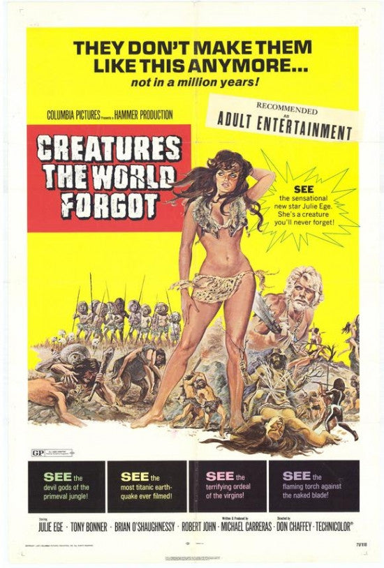 Creatures the World Forgot Movie Poster Print (11x17)