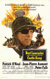 Castle Keep Movie Poster Print showcasing vibrant colors and iconic imagery.