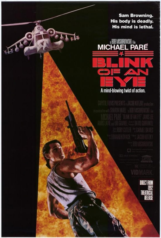 Blink of an Eye Movie Poster Print showcasing vibrant imagery.