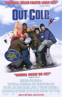 Out Cold Movie Poster Print featuring winter sports theme