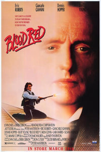 Blood Red Movie Poster Print showcasing bold imagery
