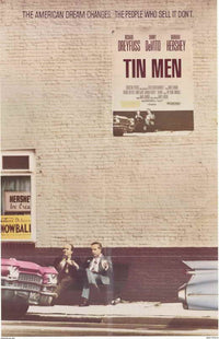 Tin Men Movie Poster Print showcasing classic film art.